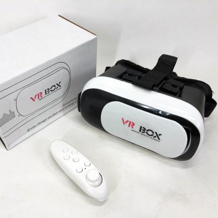 Окуляри віртуальної реальності з пультом VR BOX G2 для смартфонів з діагоналлю екранів від 4 до 6 дюймів