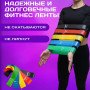 Еспандер стрічковий для фітнесу, Еластична гумка фітнес, Резинка еспандер для фітнесу вправи