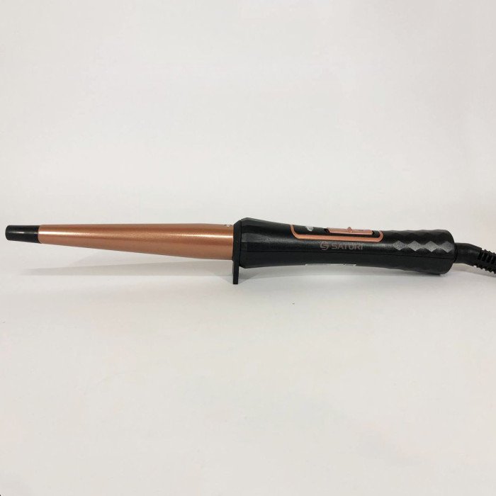 Щипці-плойка Satori SS-3510-BL, Прилад для завивки волосся, Маленька плойка, Стайлер для завивки