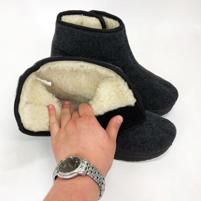 Черевики чоловічі утеплені 44 розмір, взуття зимове робоче для чоловіків, зимові чоловічі черевики на хутрі