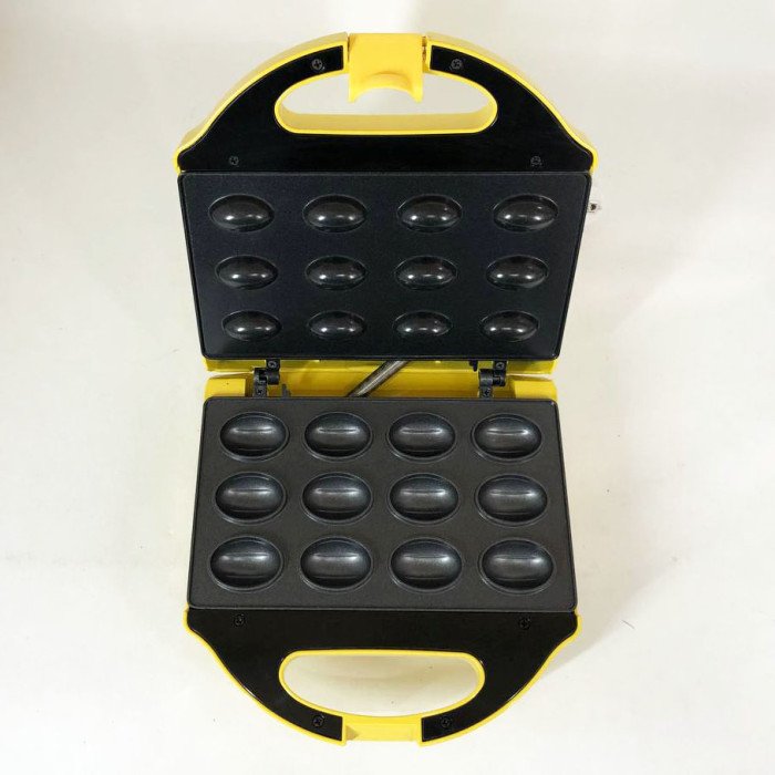 Вафельниця-Горішниця MAGIO МG-391, 750 Вт, якісна побутова вафельниця, електровафельниця