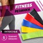 Еспандер стрічковий для фітнесу, Еластична гумка фітнес, Резинка еспандер для фітнесу вправи