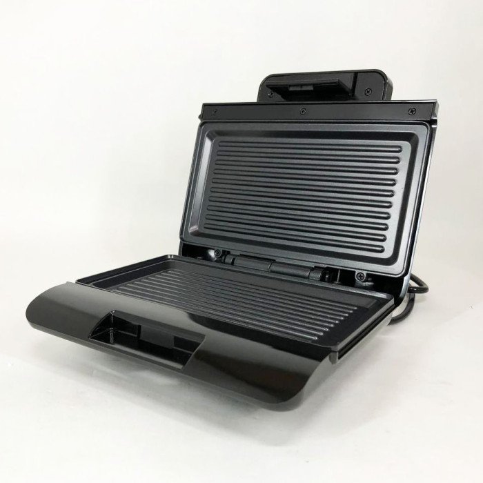 Бутербродниця MAGIO MG-378 750 Вт з антипригарним покриттям, Настільний гриль електричний-притискний