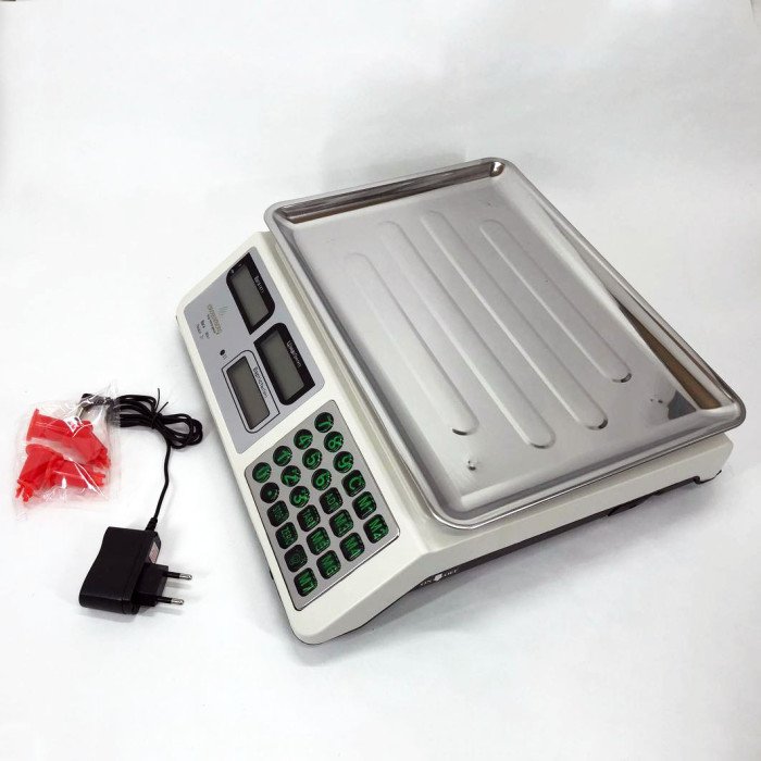 Ваги торгові електронні до 50 кг Crownberg CB-5006, Ваги торговельні до 50 кг, Настільні торгові ваги