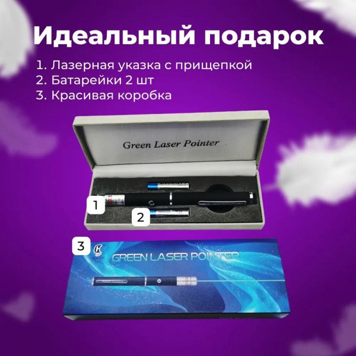 Лазерна указка Green Laser Pointer, лазери із зеленим променем лазера, лазерна указка для презентації