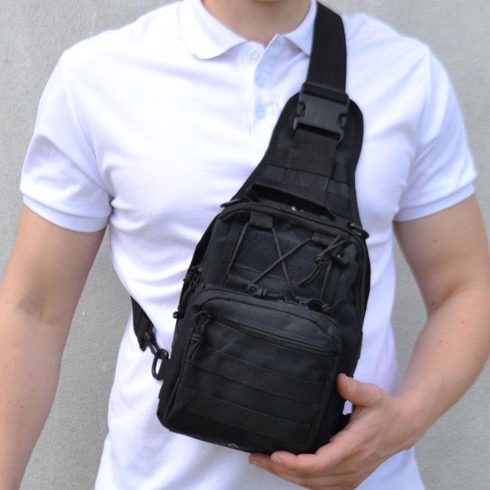 Чоловіча тактична сумка барсетка, Рюкзак тактичний міський, Сумка тактична наплічна