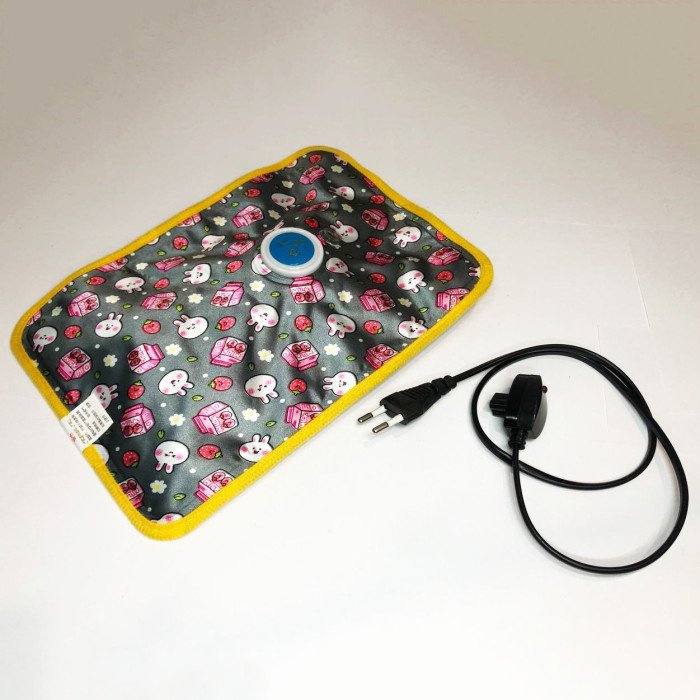 Електрогрілка універсальна грілка електрична 26х18х5 см. Колір: сірий