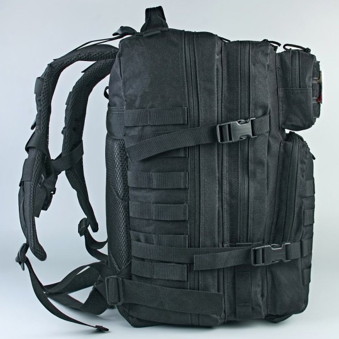 Рюкзак тактичний 50 л, з підсумками Військовий штурмовий рюкзак на MOLLE великий