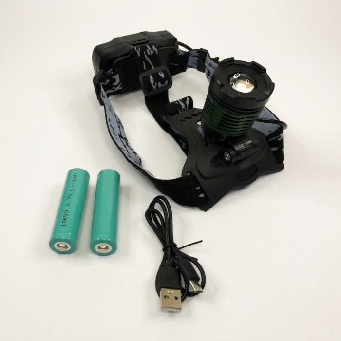 Налобний ліхтар POLICE BL-2188-T6, водонепроникний ліхтар, головний ліхтарик, потужний акумуляторний