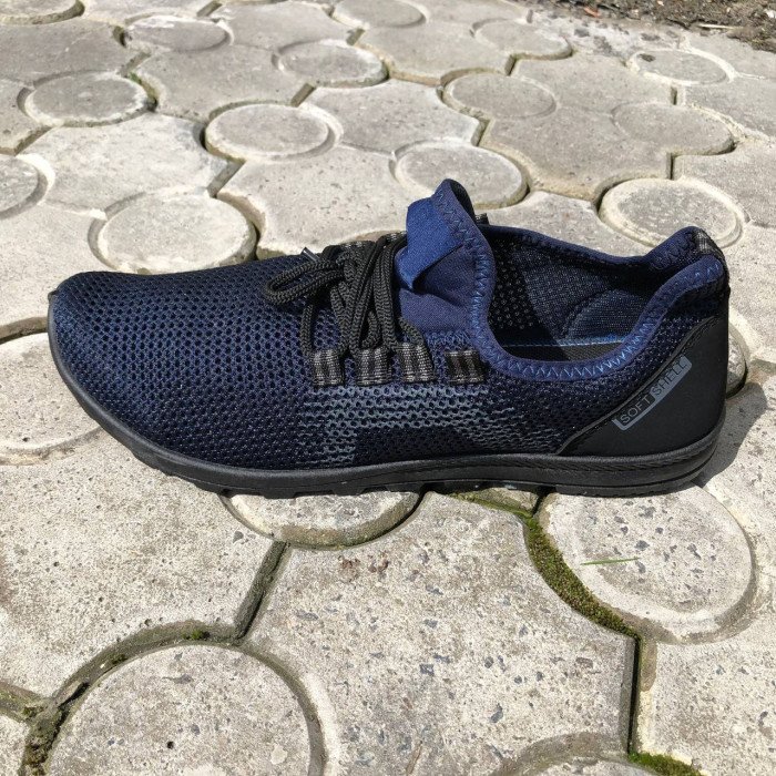 Кросівки чоловічі весна сітка 45 розмір. Кросівки сітка сіточка чоловічі. Модель 99128. Колір: синій