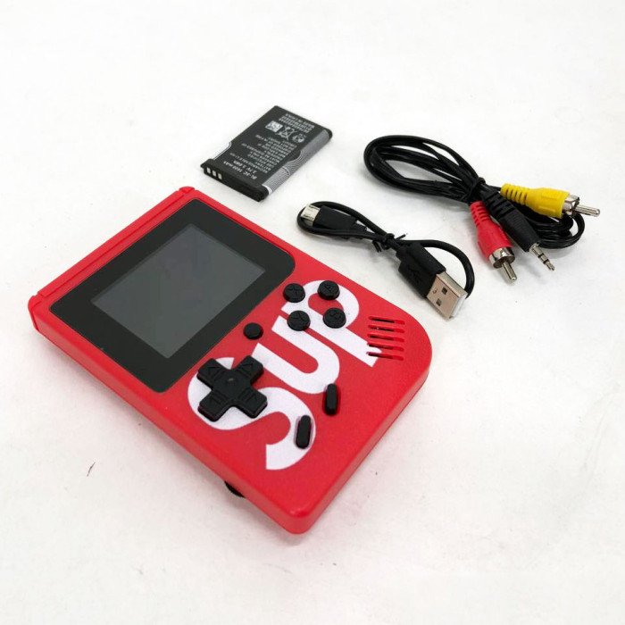 Ігрова консоль Sup Game Box 500 ігор, ігрова консоль для телевізора. Колір: червоний