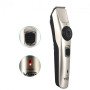 Машинка для стрижки волосся бездротова VGR V-031, тример для бороди вусів 2 насадки, окантувальна машинка