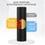 Термос UNIQUE UN-1006 500мл з датчиком температури, Термос з дисплеєм. Колір: чорний