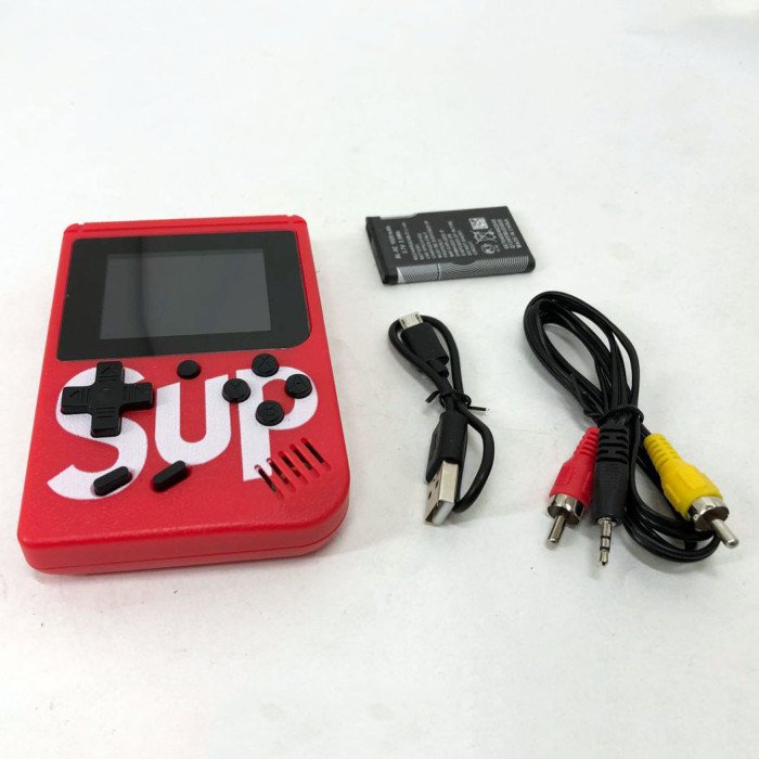 Ігрова консоль Sup Game Box 500 ігор, ігрова консоль для телевізора. Колір: червоний