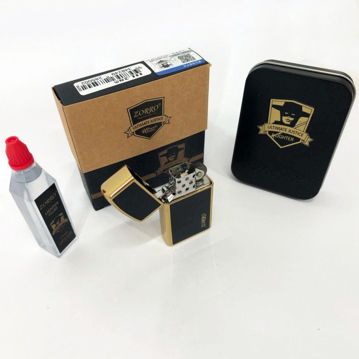 Запальничка бензинова Zorro HL-285, запальнички для чоловіків, запальничка для куріння