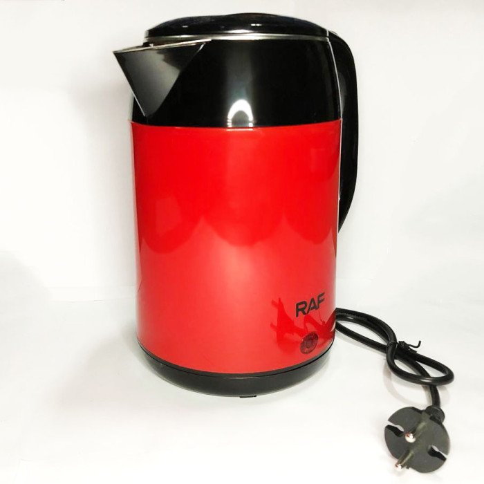 Електрочайник з нержавіючої сталі RAF R7876 2,5л.. Колір: чорний