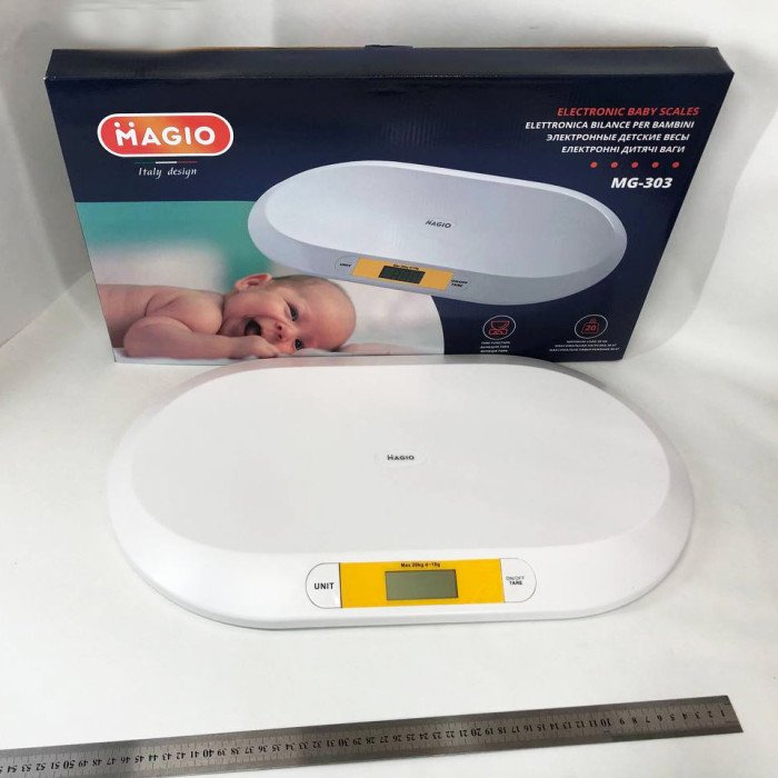 Ваги дитячі для немовлят Magio MG-303, підлогові ваги для немовлят