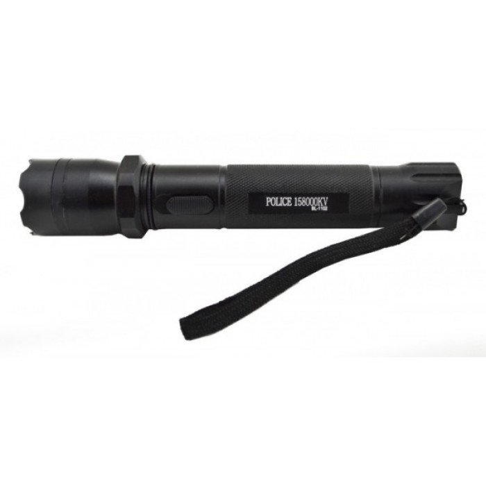 Багатофункціональний тактичний електро ліхтарик з відлякувачем Police BL-1102