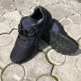 Спортивні кросівки чоловічі літні із сітки 40 розмір. Літні кросівки сітка. Модель 24112. Колір: чорний
