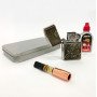 Запальничка бензинова в подарунковій коробці N5, запальничка вітрозахисна, запальничка бензин