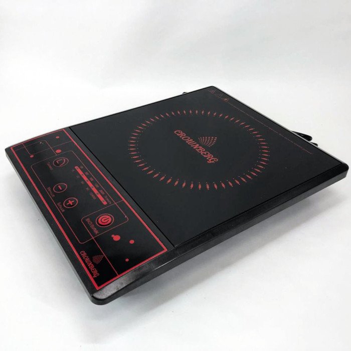 Плита настільна інфрачервона Crownberg CB-1322 одна комфорка 2000Вт