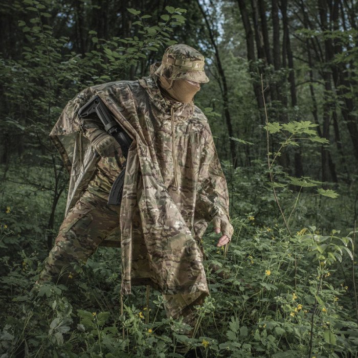 Дощовик пончо, Дощовик пончо, Дощовик ЗСУ, Тактичний дощовик пончо, Пончо водонепроникне