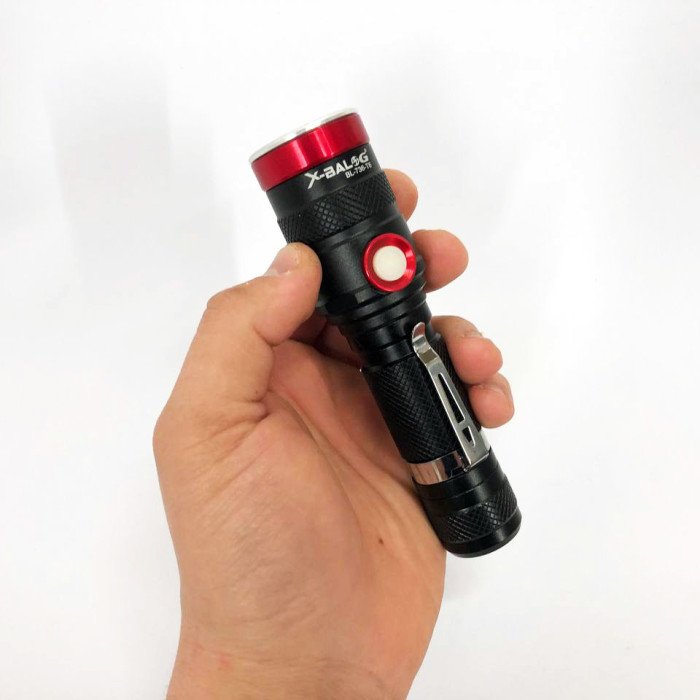 Ліхтарик тактичний ручний Bailong BL-736-T6, світлодіодний ліхтарик ручний акумуляторний портативний