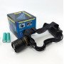 Ліхтар налобний потужний Bailong BL-8075-2-GT100, 3 режими, Zoom, алюміній, акумулятор 2*18650, USB кабель
