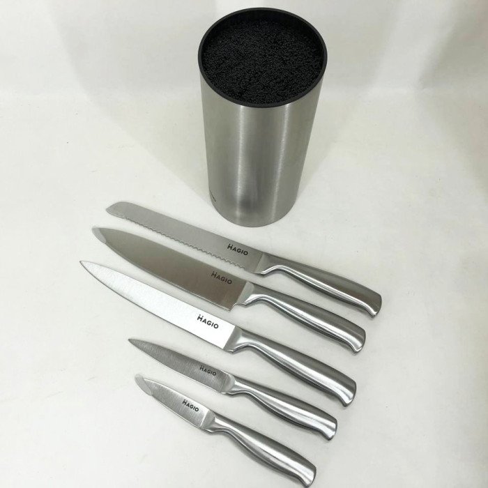 Універсальний кухонний ножовий набір Magio MG-1093 5 шт, набір ножів для кухні, кухонні ножі