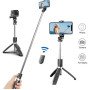 Універсальний штатив тринога для телефону Selfie Stick L02 Bluetooth монопод-трипод штатив селфі палиця