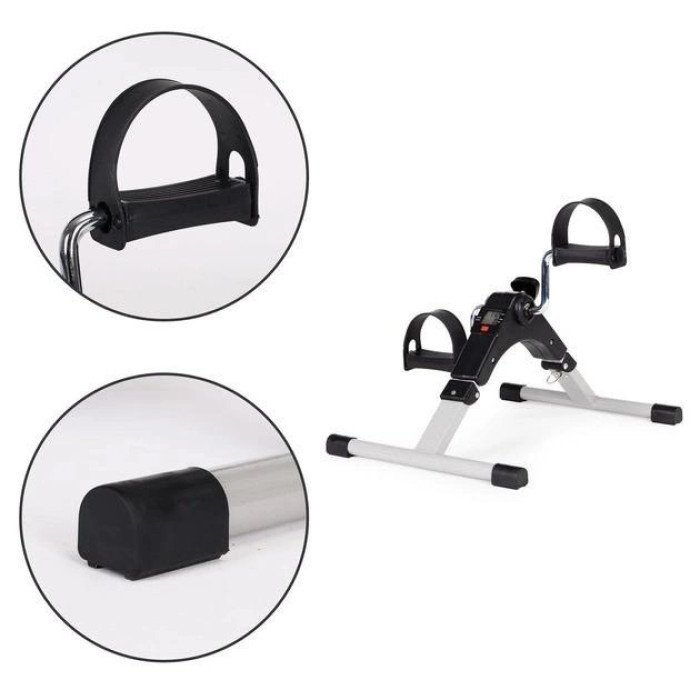 Педальний портативний тренажер з цифровим датчиком, реабілітаційний велотренажер для рук і ніг