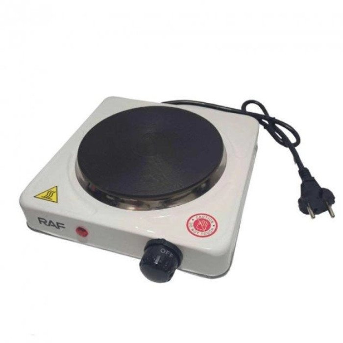 Електрична одноконфоркова дискова настільна плита RAF 8010A 1000 Вт, електрична комфорка
