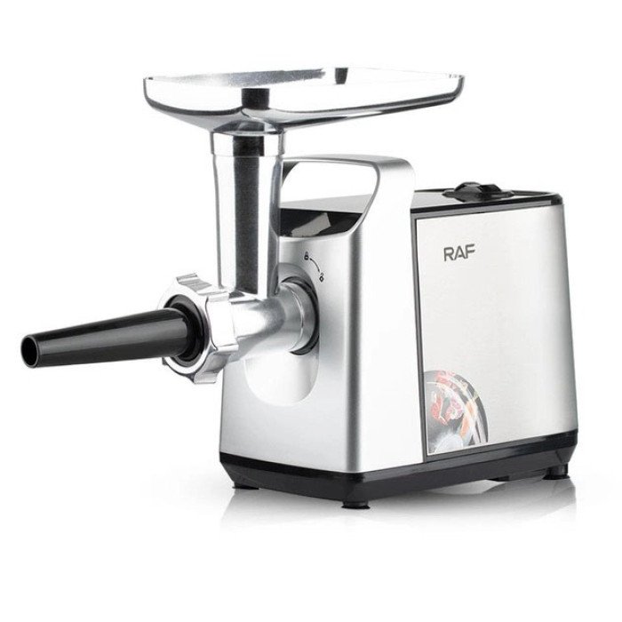 Електрична м'ясорубка RAF R.3396 з функцією реверс 2500W, електром'ясорубка для дому