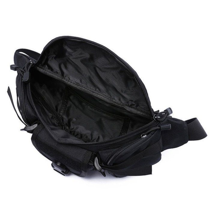 Набір! Якісна тактична сумка через плече + тактичний ліхтар