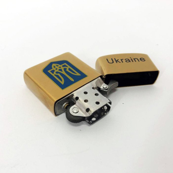 Запальничка бензинова в подарунковій коробці 4930, запальничка на день народження у подарунковому футлярі