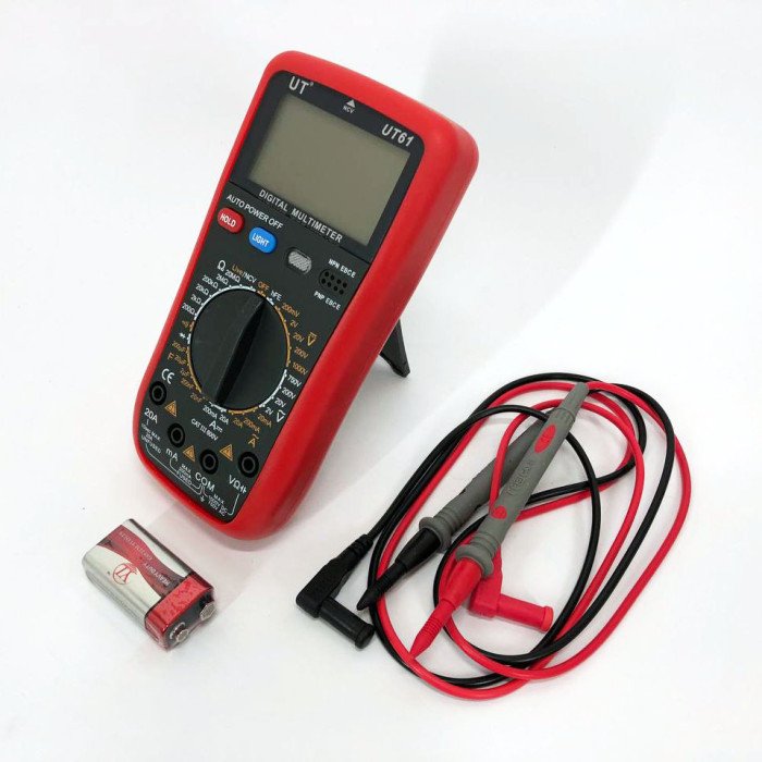 Мультиметр цифровий Digital UT 61 професійний вольтметр тестер, якісний мультиметр, цифровий