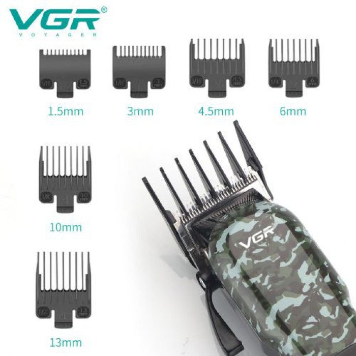 Машинка для стрижки волосся VGR V-665, Машинка для стрижки, Підстригальна машинка, Професійна