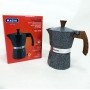 Кафеварка гейзерна Magio MG-1010 150 мл, гейзерна кавоварка для плити, кавник гейзерний