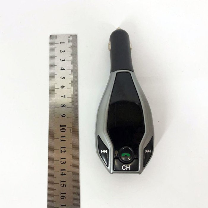 Автомобільний трансмітер FM MOD. X7 BT модулятор Bluetooth Золотий, ФМ модулятор у машину. Колір: срібло