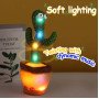 Інтерактивна іграшка Dancing cactus розмовляє танцюючий кактус, м'яка іграшка кактус, Плюшевий кактус