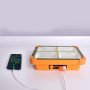 Потужний ліхтар - прожектор із сонячною панеллю та функцією Power bank Solar LED light 12000 mAH