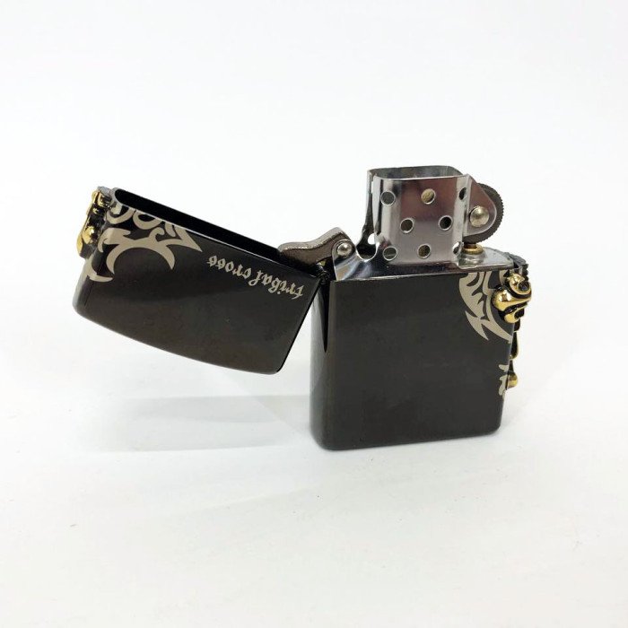 Запальничка бензинова Zorro HL-302, подарункові запальнички, подарунок запальничка хлопцю.