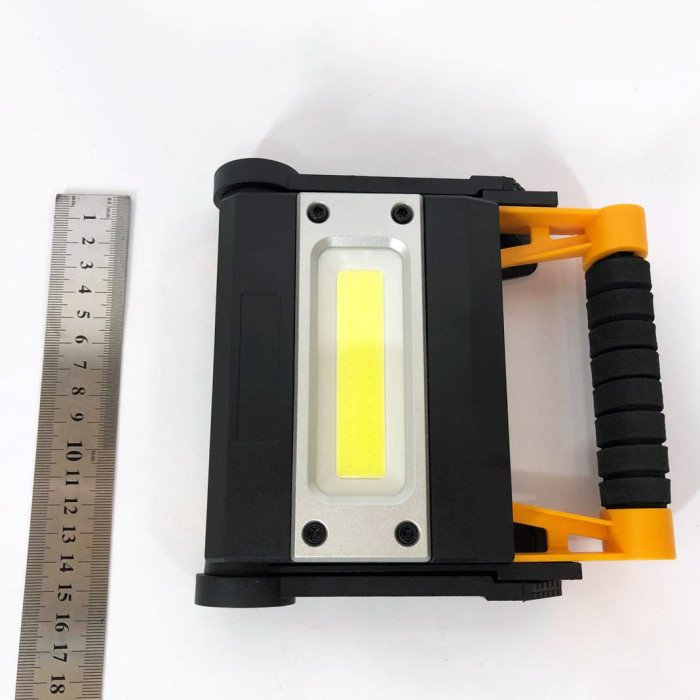 Ліхтар-прожектор акумуляторний BL MS 8006 7858 ручний, акумуляторний ліхтар кемпінговий, лампа