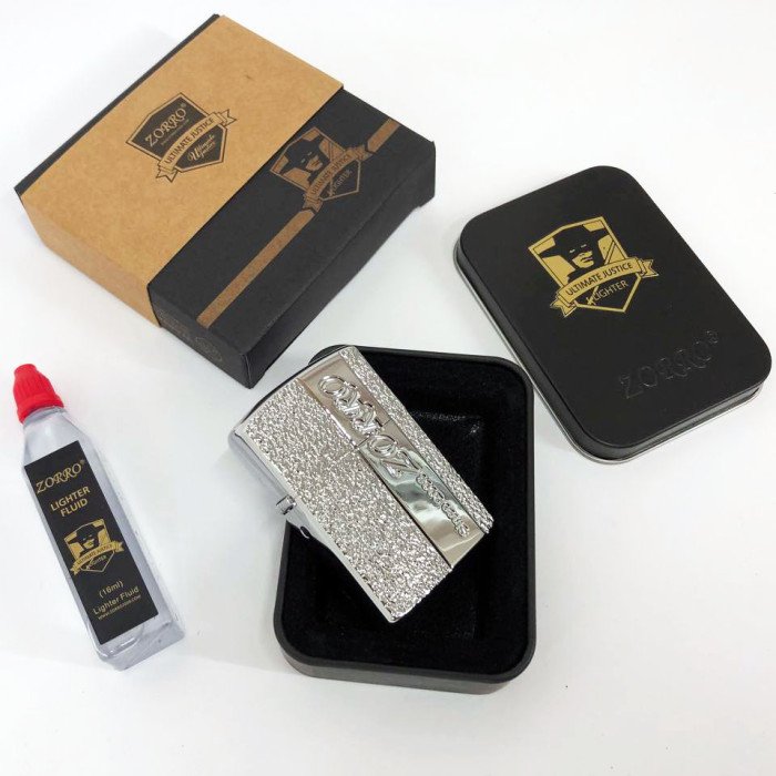 Запальничка бензинова Zorro HL-359, сувенір запальничка, запальнички, подарунки для чоловіків, запальничка в подарунок