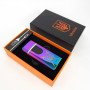 Електрична та газова запальничка Україна з USB-зарядкою HL-432, Юсб запальничка. Колір: хамелеон