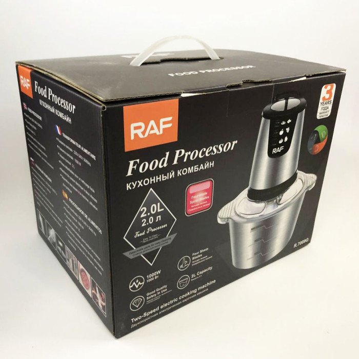 Подрібнювач блендер RAF R7009G 2,0л 1000Вт