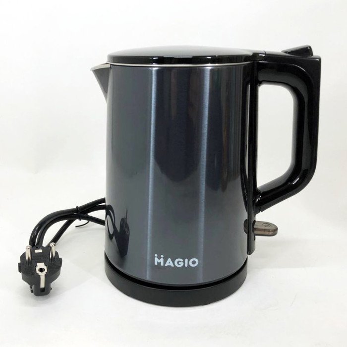 Чайник електричний MAGIO MG-503 1100 Вт, гарний електричний чайник, чайник електро, безшумний чайник