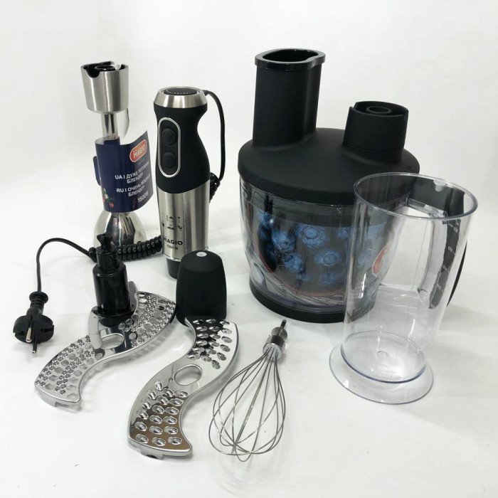 Блендер MAGIO MG-642, блендер для дитячого пюре, блендер для дому, блендер для кухні, електричний