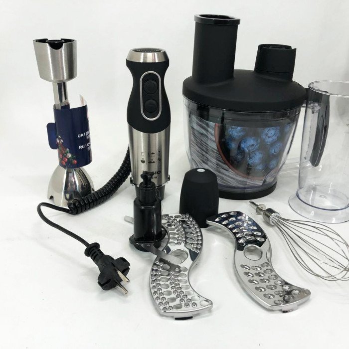 Блендер MAGIO MG-642, блендер для дитячого пюре, блендер для дому, блендер для кухні, електричний