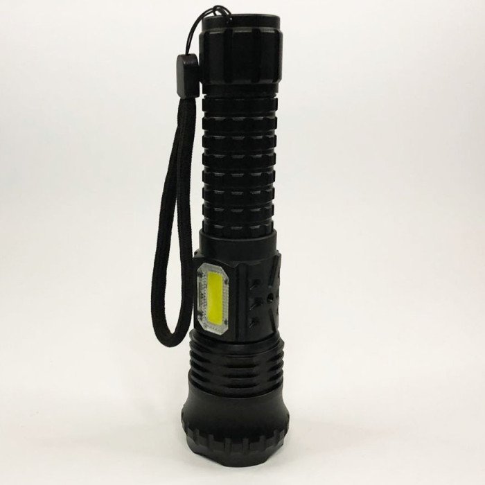 Тактичний ліхтар Police BL-A95-P50+COB (2 режими), надпотужний ліхтарик, Ліхтарик світлодіодний для туриста